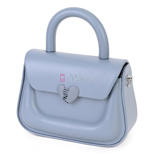  Дамска чанта от еко кожа в син цвят. Код: 1632